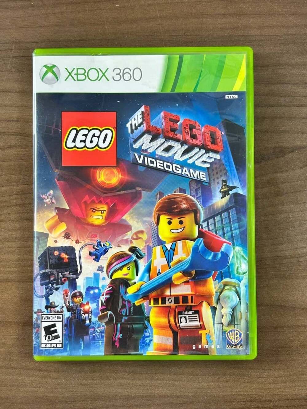 The LEGO Movie Videogame Microsoft Xbox 360 2014 NTSC Disc Case & Manual